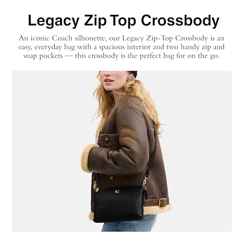 Coach Women's Legacy Zip Top Crossbody Bag - Image 2
