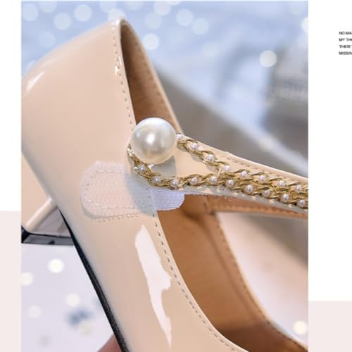 Girls Low Heel Princess Dress Shoes Pearl Mary Jane Pumps Wedding Party4
