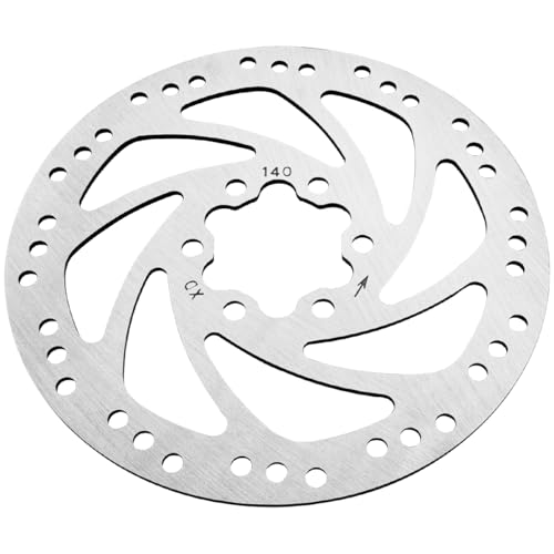 Disco de freio de 140 mm para Segway Ninebot KickScooter P100S/P65/ F20/F25/F30/F40/F Series 6 Furos Arredondado Scooter Elétrica Acessórios Originais