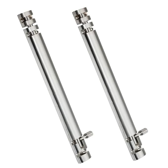 Zorba Pack of 2 |4 inch Aluminium ZAYLO Tower Bolt | SS Finish | Home and Offices Doors and Windows Tower Bolt (B0D9XYRX55) Amazon Price History, Amazon Price Tracker