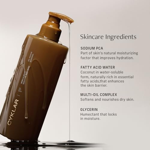 Image of CYKLAR Sensorial Multi-Oil Body Wash Cleanser, Vanilla Verve 16.5 Fl Oz