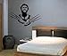Produktbild Wandtattoo Logan Wolverine XMen Tattoo Aufkleber Wand Design Wandaufkleber 5C011, Farbe:Schwarz Matt;Breite vom Motiv:75cm