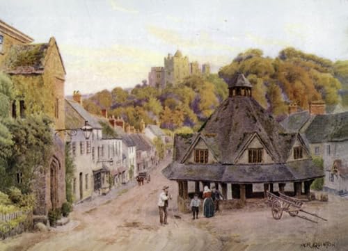 Animaux art posters Dunster Somerset Alfred Robert Quinton pour habiller un grand mur vide