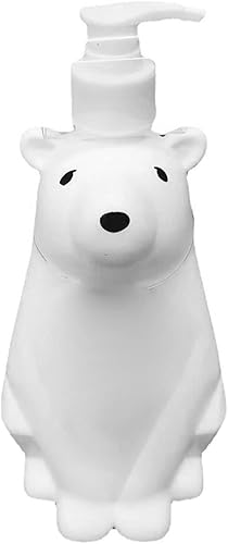 Botella dispensadora 2023 para encimera de baño, cocina, botella dispensadora de gran capacidad con forma de oso, dispensador de mano líquido