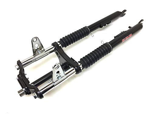 Gabel Federgabel komplett Schwarz passend für Tomos A35 Mofa Moped Mokick – Länge 630mm