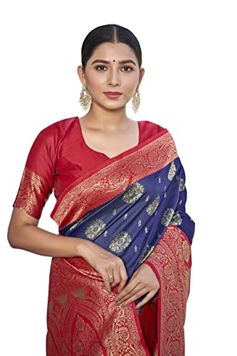 Image of Glory Sarees Women's Banarasi Silk Saree With Blouse Piece (Rich Silk101 Parent)