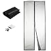 YINXN Reinforced Magnetic Screen Door with Lightweight Mesh Curtain Full Frame Velcro Ultra Seal Magnets Shut Automatically Fits Door up to 39 x 83-inch Max