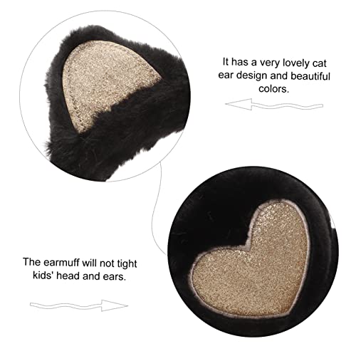 Cat Ears Earmuffs Warmer Ear Covers for Cold Weather Ear Warming Winter Earmuff for Ear Puff Ear Muffs2