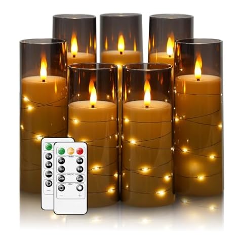 Sasigeiaa Flameless Candles Set Cover