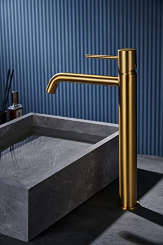Mitigeur monocommande pour lavabo bec haut pour éviter les éclaboussures - 3