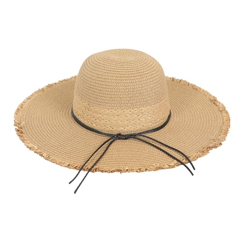 FabSeasons Chic Foldable Women's Sun Hat - Stylish Wide Brim Beac...
