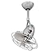 Matthews Fan Company DI-BN-MTL Downrod Mount, 3 Metal Blades Ceiling fan, Brushed Nickel