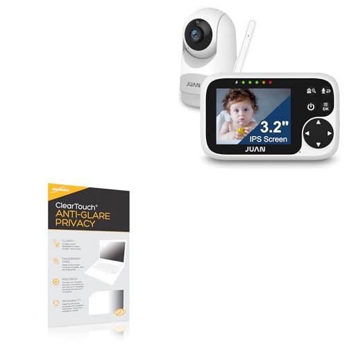 BoxWave Screen Protector Compatible With Juan JA2215 Baby Monitor (3.2 in) - ClearTouch Anti-Glare Privacy (2-Pack), Privacy Screen Protector Flexible Film Anti-Glare