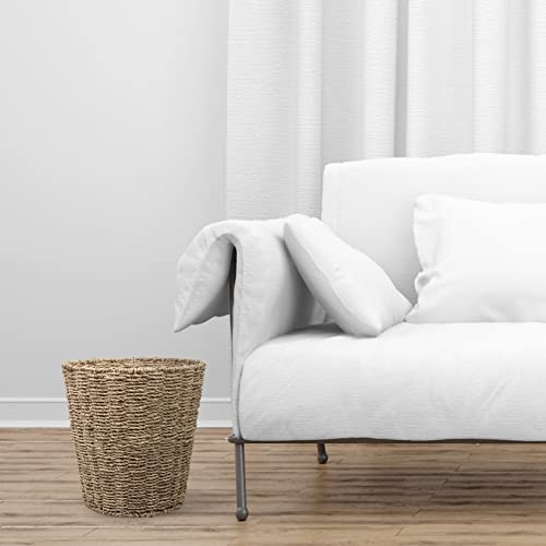 Woodluv Round Seagrass Waste Paper Bin (E01-120)