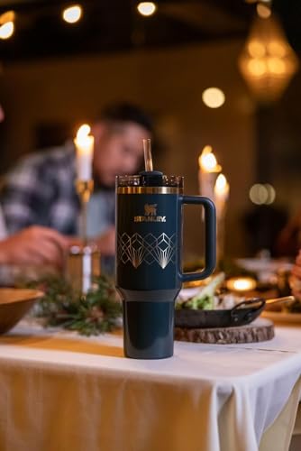 Image of STANLEY Quencher H2.O FlowState Tumbler 40 oz Forrest Gloss Deco,(Pack of 4)