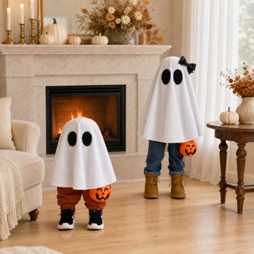 Standing Ghosts with Pumpkin Buckets, 2 Pack - image 4