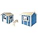 Produktbild Home Deluxe - Spielhaus - Der große Palast blau - mit Bank - inkl. komplettem zubehör