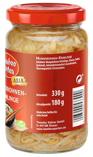 Bamboo Garden Mungbohnenkeimlinge, 180 g (Verpackungsdesign kann abweichen)