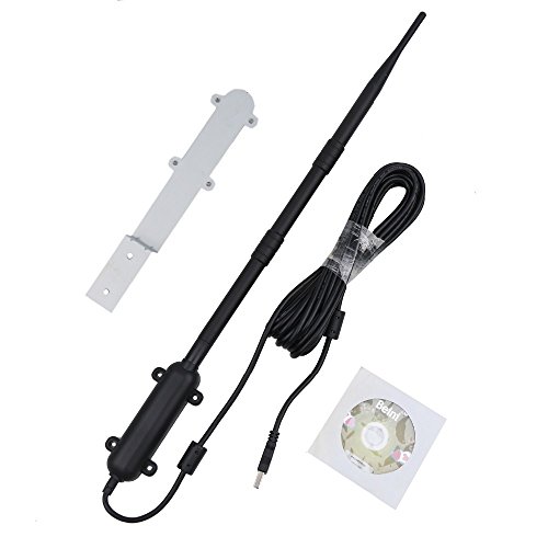 Antena Wifi Exterior 3000 Metros Wifi WM-N8000 Adaptador USB Wifi 150Mbps 13dB Wifi de Alta Potencia