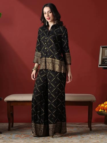 Image of Globus Women Co-ord Set (GS579751 Black S)