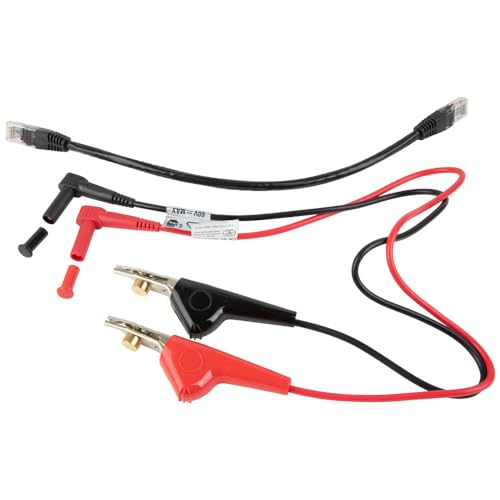 Image of Klein Tools VDV999-920 Replacement Cables for Klein Tools Digital Tone Generator Cat. No. VDV500-163, Leads with Alligator Clips and RJ45, RJ11, RJ12 Ethernet Cable
