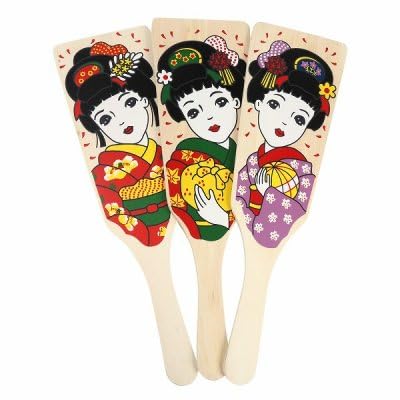 Amazon | 昔ながらの羽子板 2枚セット （柄は選べません）昭和羽子板