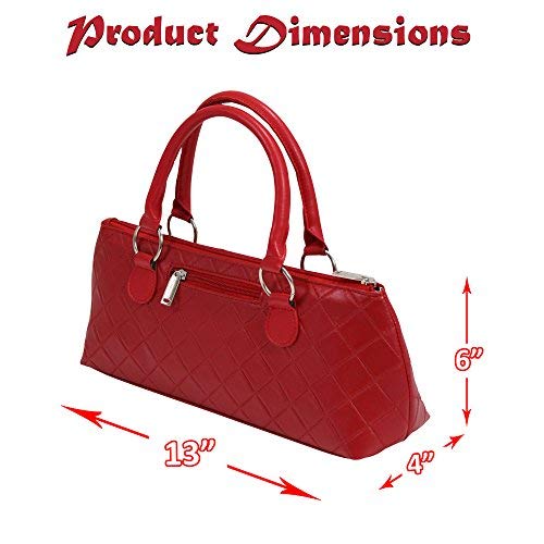 Image of Primeware Wine Clutch Bag (Thermal Insulated) Trendy Women's Carry Tote | Holds Red & White 750mL Bottles | Trendy Fashion | Incl. Portable Waiter-Style Corkscrew