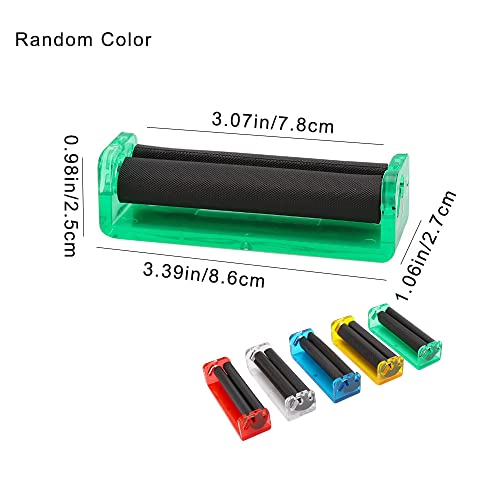 Sigaret Roller Machine Tabak Plastic Hand Sigaret Rolling Machine 78mm voor het Maken van Sigaretten (Willekeurige Kleur) - Afbeelding 3