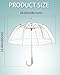 Umbrella, Large Clear Bubble Umbrella with 34.05