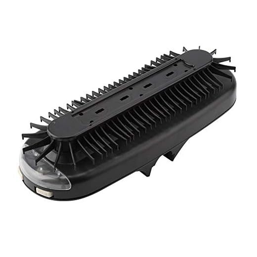 heijom Black Electric Rotating Tie Rack, Motorized Rotating Belt Hook Hanger Holder Organizer with Batteries and LED Light for Home Clothes Shop