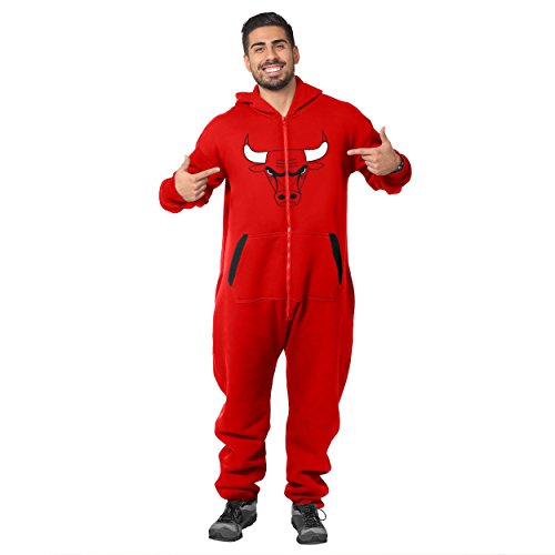 Klew NBA Mono Deportivo de una Pieza para Adultos que Buscan Calidez en Invierno