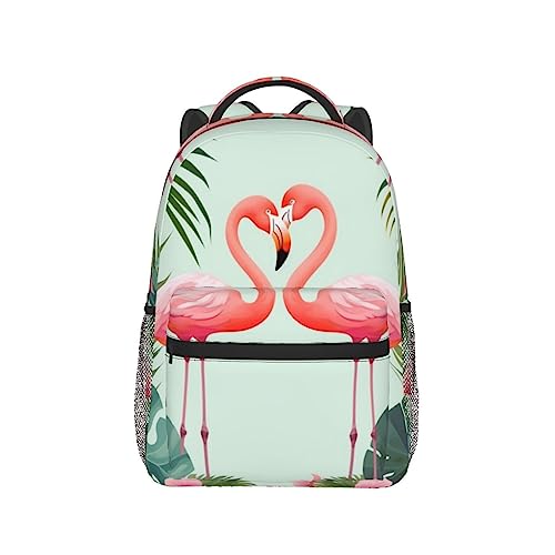 Sac à dos de voyage noir imprimé palmiers taille unique léger