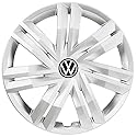 Volkswagen 2G0071454AUWP Radkappen (4 Stück) Radzierblenden 14 Zoll Radblenden, silber