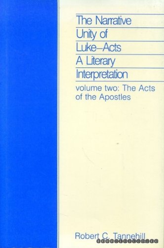 The Acts of the Apostles (Narrative Unity of Lu... 0800624149 Book Cover