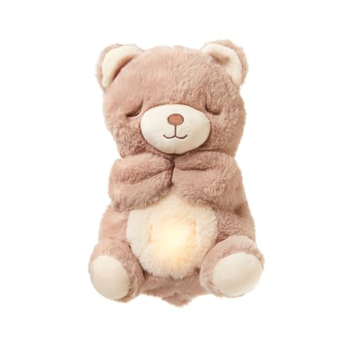 Nuby Mon Doudou Ours Apaisant - Bonne Nuit Peluche -...
