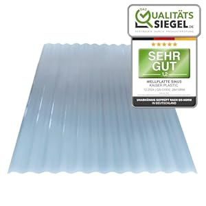 Kaiser Plastic Sinus Wellplatte 1 Stück