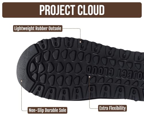 Image of Project Cloud 100% Genuine Leather Platform Ankle Boots for Women