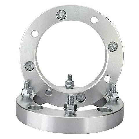 2Pcs ATV 1" 25mm Thick 4x156mm Wheel Spacers Adapters 3/8" Studs Replacement for Sportsman 500 Sportsman 800 Ranger 500 Scrambler 500 Sportsman XP 850 Sportsman 700 RZR 800 Mojave 250 Cover