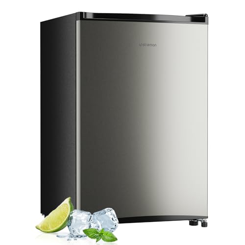 Upstreman 3.0 Cu.ft Small Mini Freezer Upright Freezer with Reversible Door, Fast Cooling, 5...