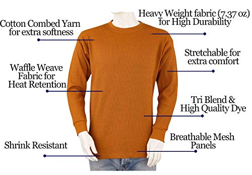 Men's Thermal Shirt - Heavy Weight - Big and Tall - TCLS2