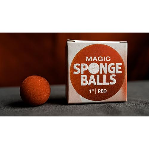 SOLOMAGIA Magic Sponge Balls 4PK Red 1" by Murphy's Magic