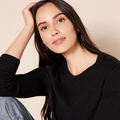 Amazon Essentials Women's Crewneck Sweater, 100% Cotton, Plus Size Available4