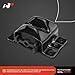 A-Premium 2PCS Front Left Right Engine Motor Mount Set Compatible with Chevrolet Malibu Impala Camaro C10 C20 Suburban Blazer Caprice & GMC C15 C2500 Jimmy K1500 P3500 & Buick & Cadillac & Oldsmobile