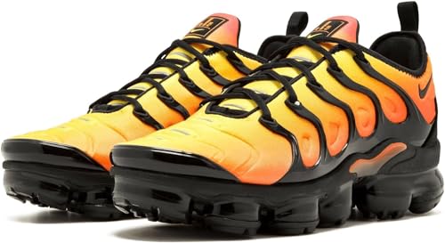 Image of Air VaporMax Plus Mens Running Shoes (Black /Total Orange /Total Crimson)