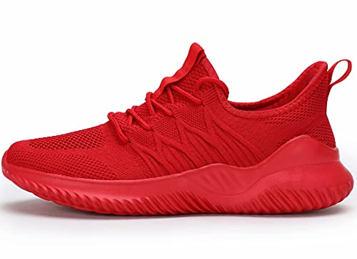 Image of Socviis Mens Slip On Running Shoes Athletic Walking Trainers Lightweight Breathable Mesh Tennis Sneakers