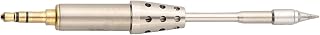 Miniware TS80P Soldering Iron Tip Replacement - B02 BC02 D25 K4 J02 Compatible with TS1C TS80 - Fast Heating Steel Tip for Cordless Soldering Station - 100mm Length(TS-B02)