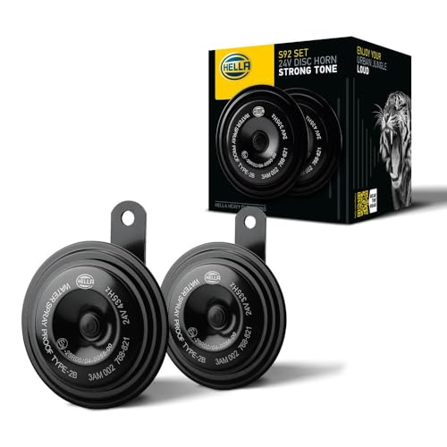 HELLA 3AM 002 768-821 Horn - HELLA HEAVY DUTY HORN S92 SET - 24V - 113dB(A) – Ansicht 5