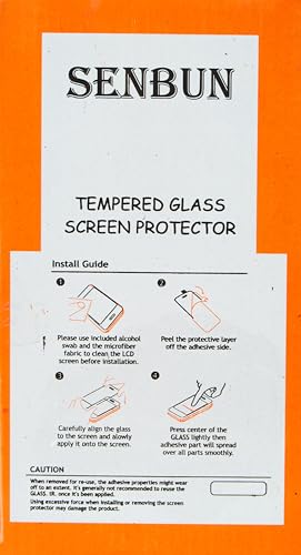 Image of Tempered Glass Screen Protector Compatible for iPhone XR, iPhone 11 with Edge-to-Edge Protector and Easy Installation Kit, Pack of 1, Black