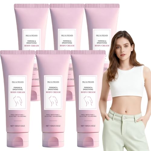Crème Raffermissante pour le Corps Lissante et Tonifiante Formule Anti-Relâchement Lot de 6