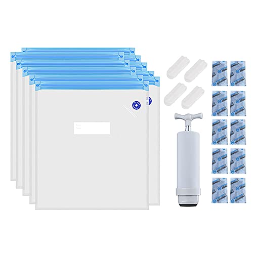 Bolsa de almacenamiento a prueba de humedad de filamento de impresora 3D, bolsas selladas al vacío reutilizables con bomba de escape manual Cover